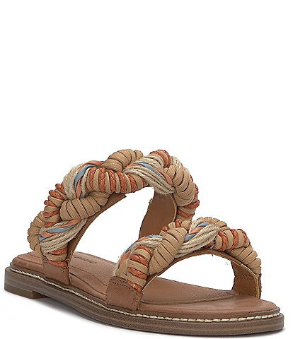 Lucky Brand Kabrina Braided Two Band Flat Sandals