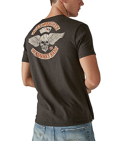 Lucky Short Sleeve Brand Aces Over Eights T-Shirt