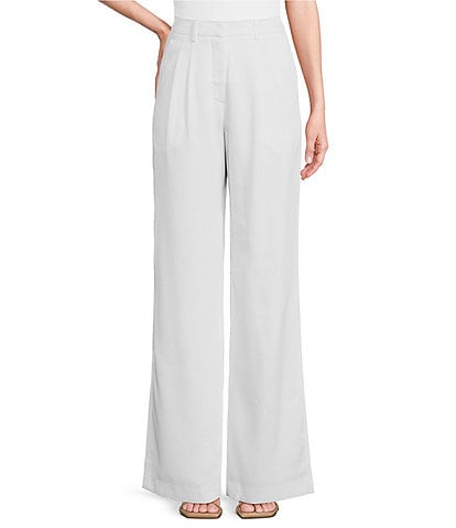 Lucy Paris Hailey Satin Trouser Pants