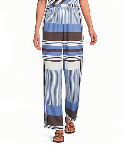 Lucy Paris Paul Printed High Rise Wide Leg Coordinating Pants