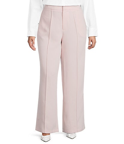Lucy Paris Plus Size Tara Coordinating Pleated Ankle Pants