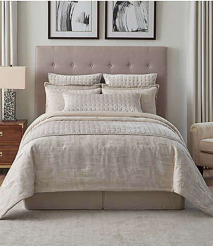Luxury Hotel Opulence Jacquard Textured Comforter Mini Set
