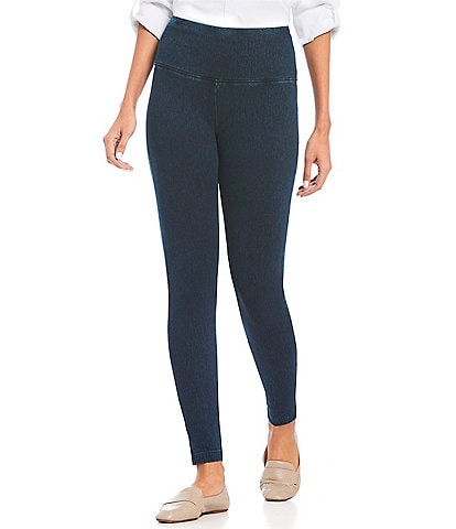 Leggings HUE Ultra-Soft Denim High Rise de mujer Jean leggings de moda de mujer 