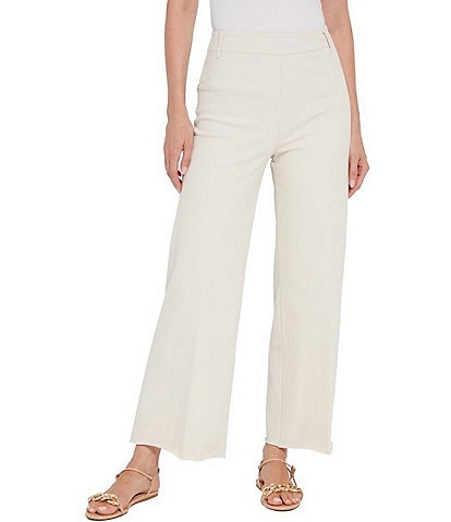 Lysse Erin High Waisted Wide Leg Demin Ponte Ankle Leggings