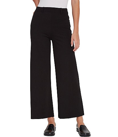 Lysse Erin High Waisted Wide Leg Ponte Ankle Leggings