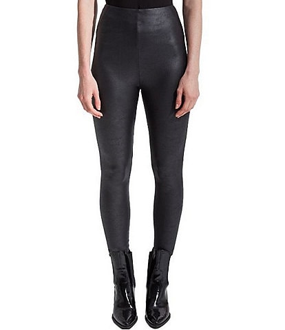 Lysse Matilda Foil Faux Leather Leggings