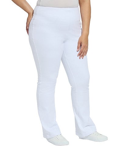 Lysse Plus Size Denim Baby Bootcut Leggings