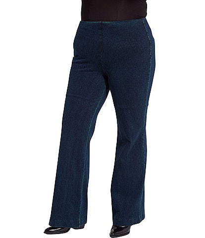 Lysse Plus Size Denim Trouser Leggings