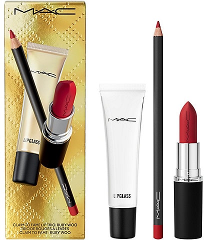 MAC Claim to Fame Lip Trio: Ruby Woo