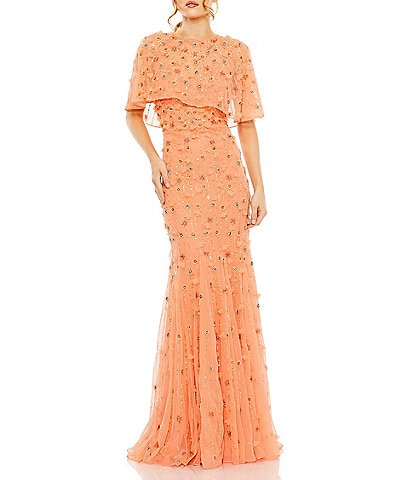 Dillards 2024 orange dress