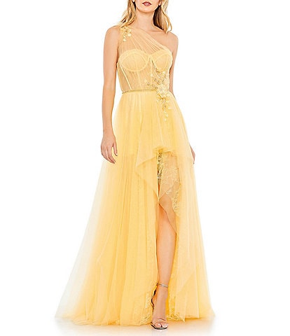 Dillards yellow dresses sale