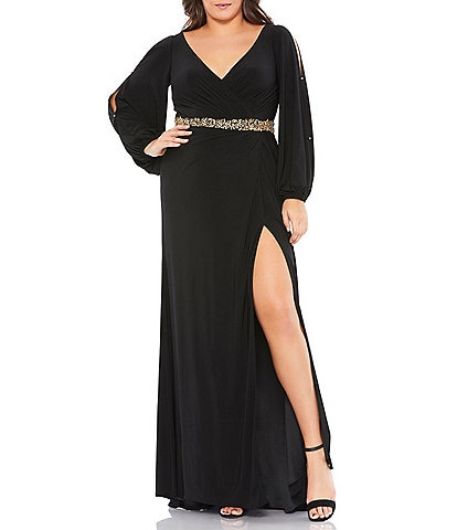 Dillards plus clearance size dresses formal