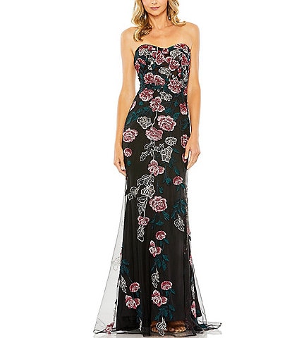 Dillards floral formal outlet dresses