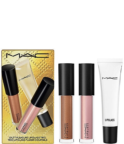 MAC Gilty Pleasure Lipglass Trio Gift Set