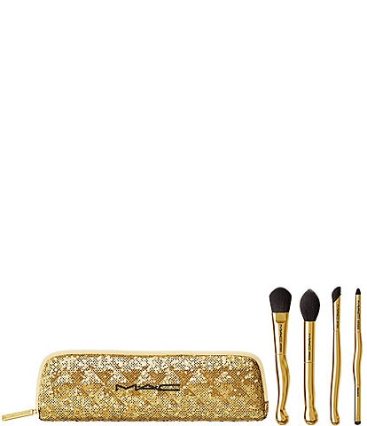 MAC Golden Touch 4-Piece Mini Brush Gift Set