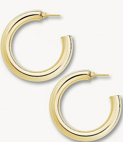 MACHETE 1.5#double; Perfect Hoop Earrings