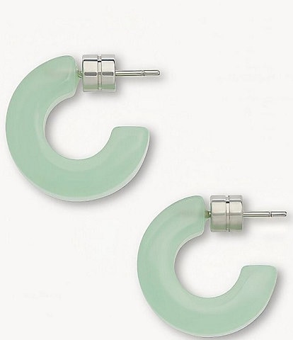 MACHETE Muse Sea Glass Hoop Earrings