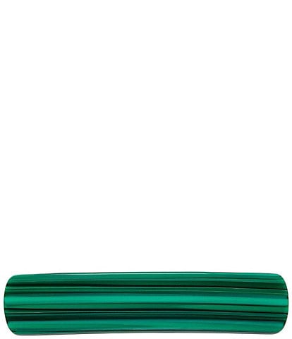 MACHETE No. 3 Malachite Hair Barrette