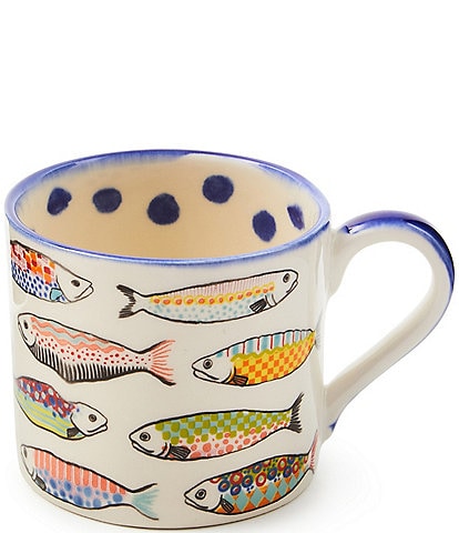 MacKenzie-Childs 8 oz. Go Fish Mug