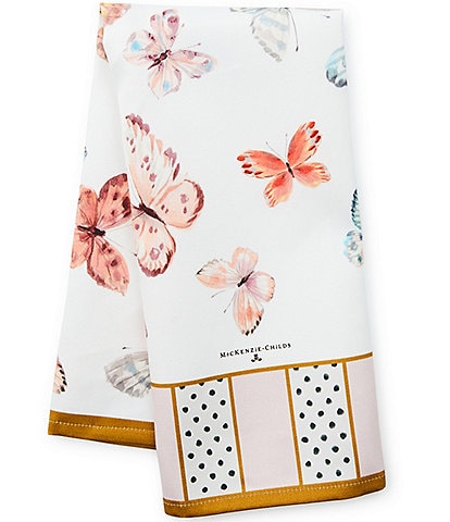 MacKenzie-Childs Butterfly Hill Dish Towel