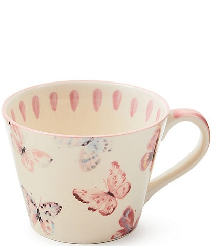 MacKenzie-Childs Butterfly Hill Stoneware Mug