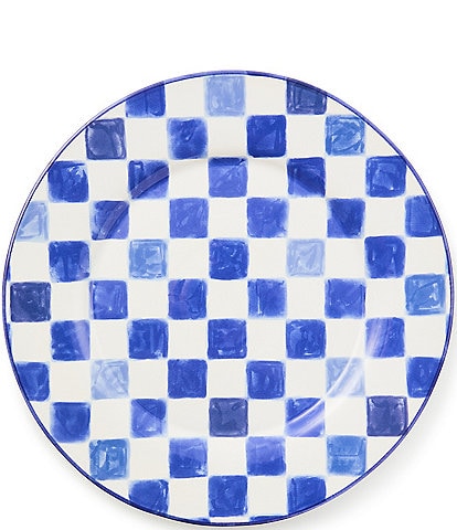 MacKenzie-Childs Check 13.25" Round Platter