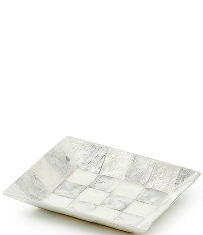 MacKenzie-Childs Check Capiz Soap Dish