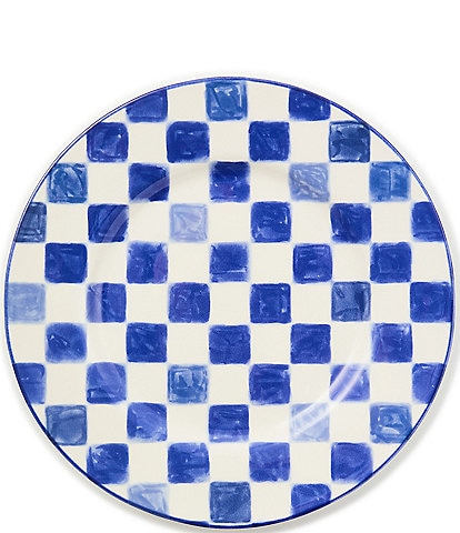 MacKenzie-Childs Check Dinner Plate