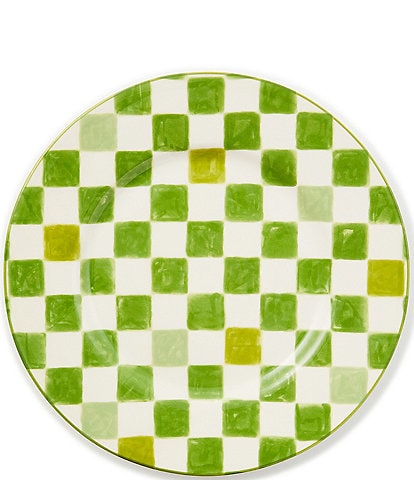 MacKenzie-Childs Check Dinner Plate