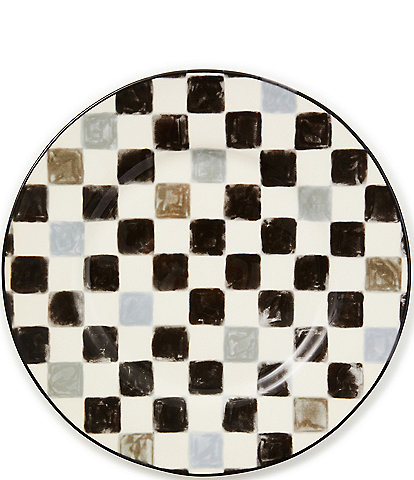MacKenzie-Childs Check Dinner Plate