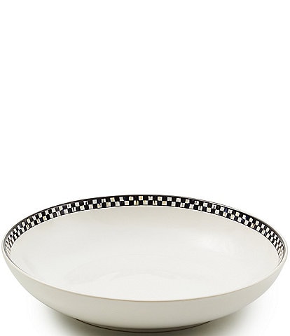 MacKenzie-Childs Check® Everyday Serving Bowl