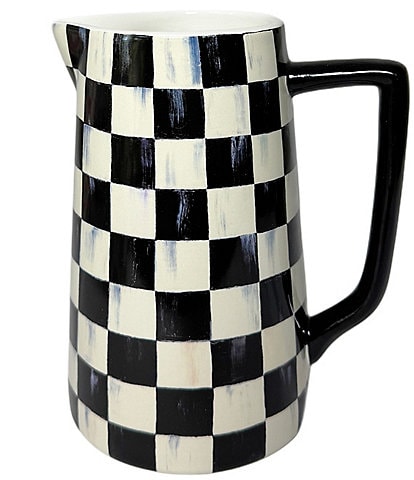 MacKenzie-Childs Check® Farmhouse Pitcher