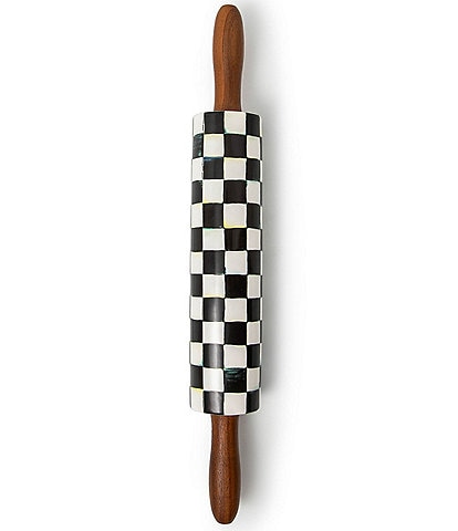 MacKenzie-Childs Check Rolling Pin