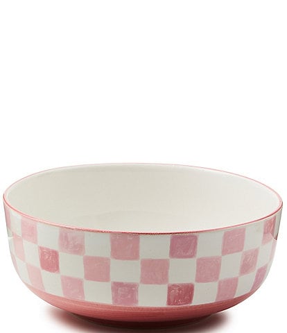 MacKenzie-Childs Check Serving Bowl