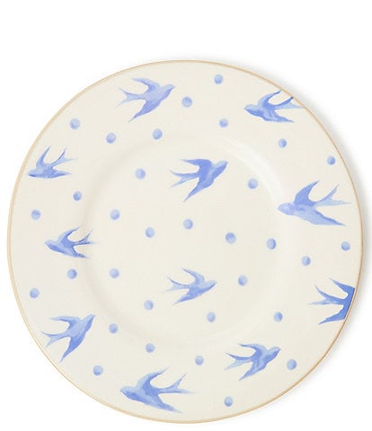 MacKenzie-Childs Cloud Watching Salad/Dessert Plate