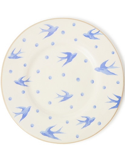 MacKenzie-Childs Cloud Watching Salad/Dessert Plate