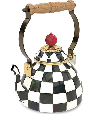 MacKenzie-Childs Courtly Check® Enamel Tea Kettle