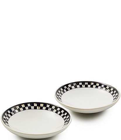 MacKenzie-Childs Courtly Check® Everyday Pinch Bowls, Set of 2