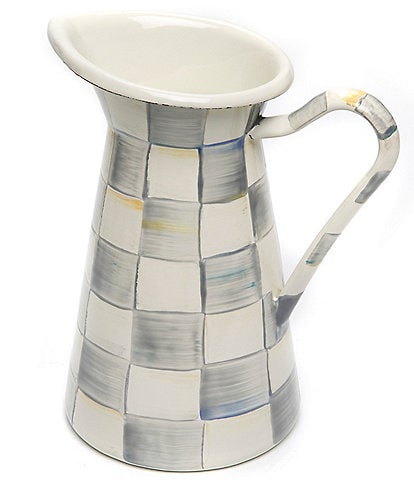 MacKenzie-Childs Check Practical Pitcher