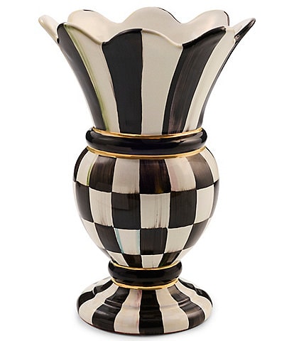 MacKenzie-Childs Courtly Check Small Great Vase