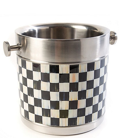 MacKenzie-Childs Check®3260 Ice Bucket
