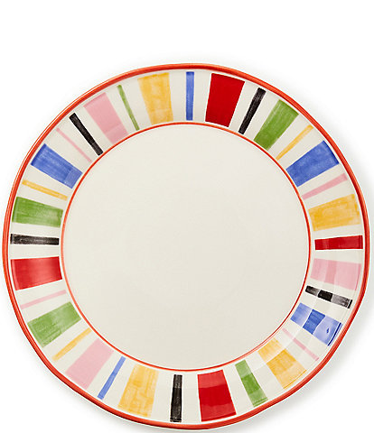 MacKenzie-Childs Day At The Fair Dinner Plate