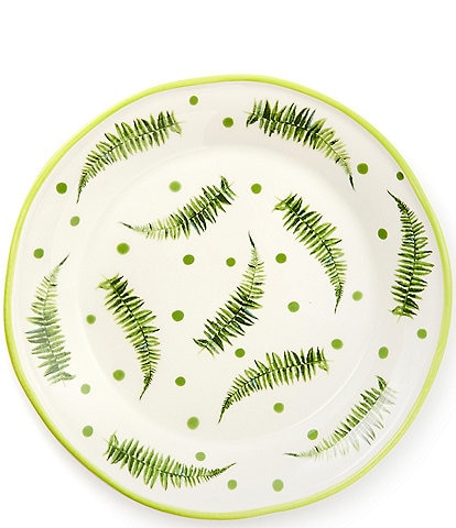 MacKenzie-Childs Fern Forest Salad/Dessert Plate