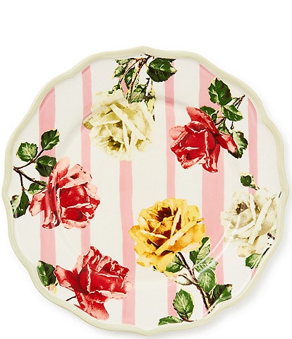 MacKenzie-Childs Garden Gala Scalloped Dinner Plate