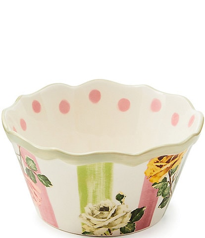 MacKenzie-Childs Garden Gala Stoneware Serving Bowl