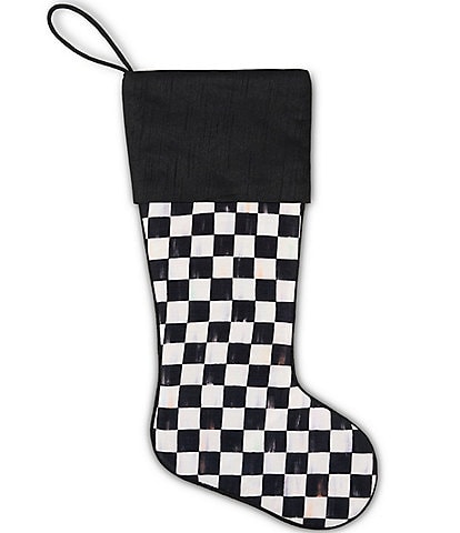 MacKenzie-Childs Check Stocking
