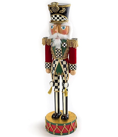 MacKenzie-Childs Classic Highland Check Nutcracker