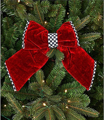 MacKenzie-Childs Holiday Collection Small Velvet Bow