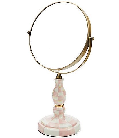 MacKenzie-Childs Check Double-Sided Vanity Mirror