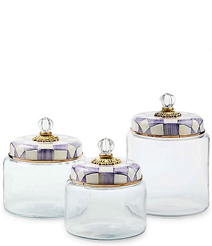 MacKenzie-Childs Check Kitchen Canister